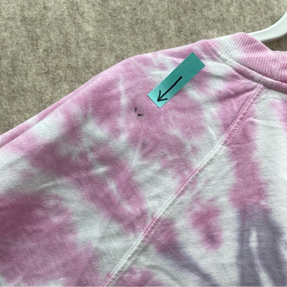 Women's American Eagle Tailgate Rolling Stones Tie Dye Sweatshirt, M - Picture 10 of 10